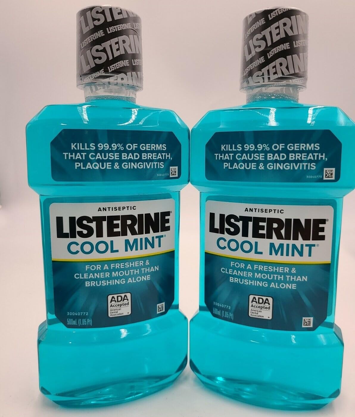 Listerine Antiseptic Mouthwash, Cool Mint, 500-ml