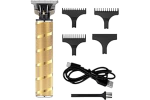 SURKER Electric Pro Li Clippers Barber Accessories Grooming Waterproof Rechargeable Cordless Close Cutting T-Blade Trimmer Ha