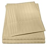 King Size Bed Sheets - 6 Piece 1500 Supreme