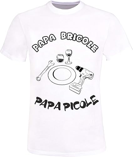 Label Up T Shirt Papa Bricole Papa Picole Amazon Fr Vetements Et Accessoires Label Up T Shirt Papa Bricole Papa Picole Amazon Fr Vetements Et Accessoires