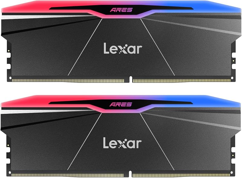 Lexar ARES Gen2 RGB DDR5 32GB (2x16GB) 6000MHz CL28 UDIMM RAM