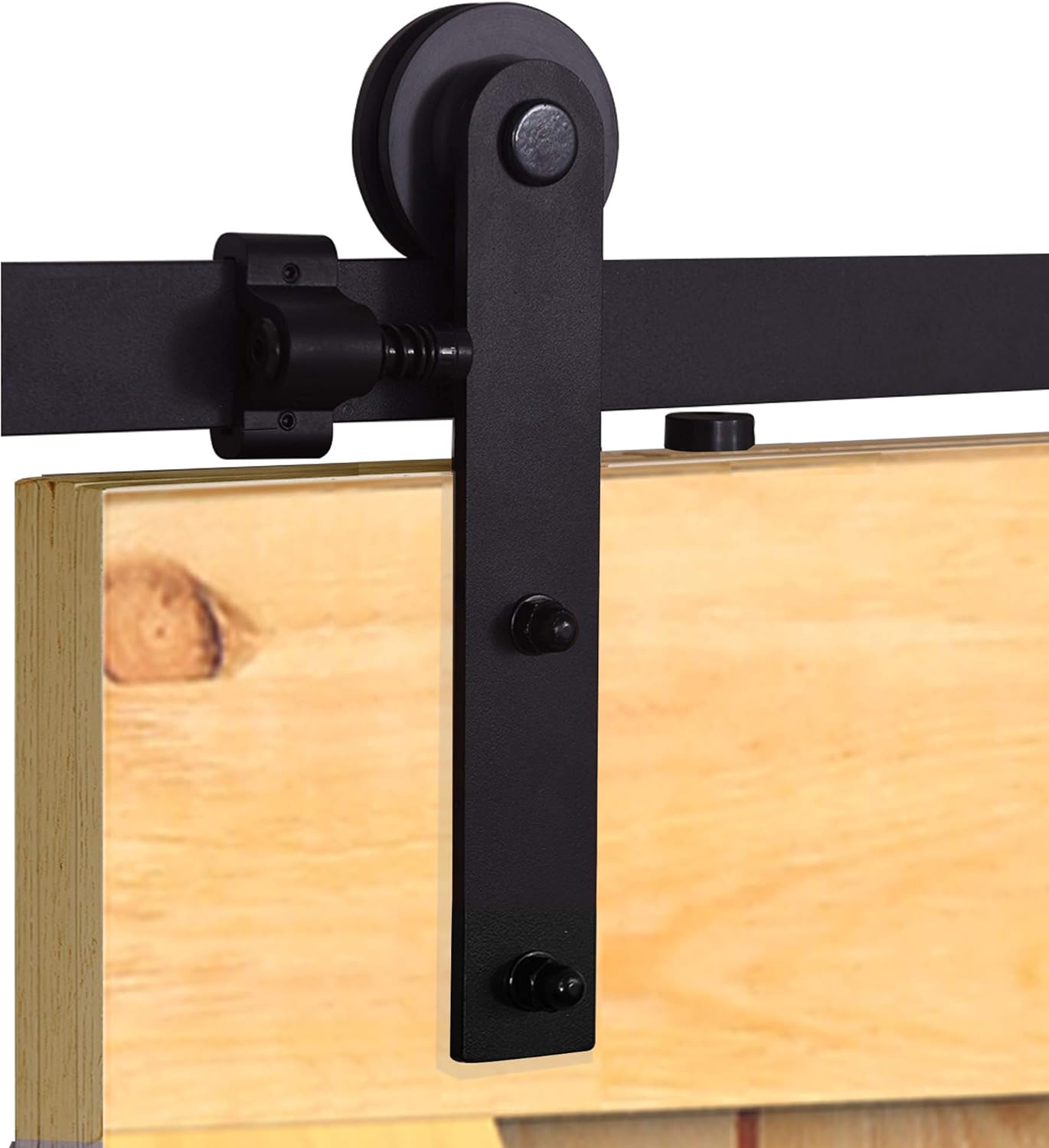 TSMST 6.6ft Sliding Barn Door Hardware, Heavy Duty Barn