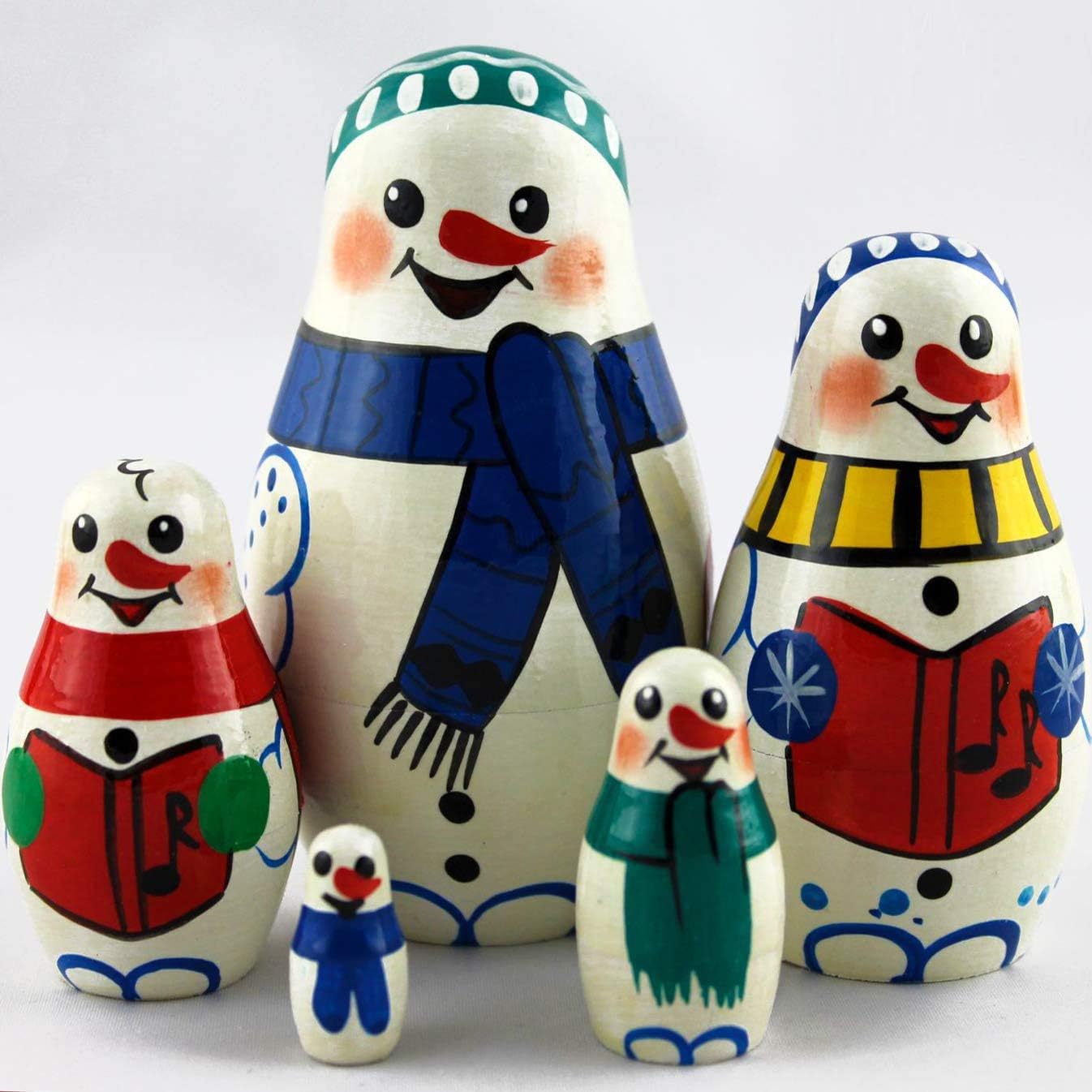 snowman nesting dolls