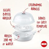 NUK Micro Express Plus Microwave Bottle Steriliser 4 Bottles in 4 Mins view 5