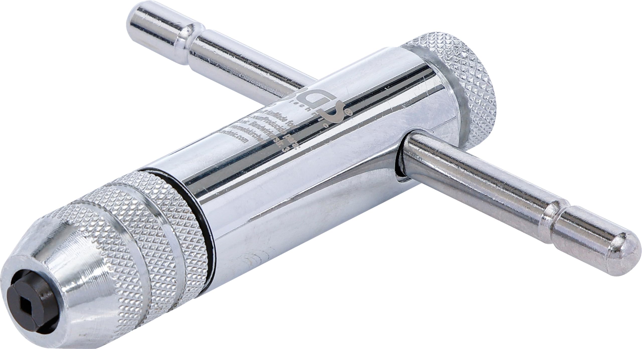 BGS 1980 | Tool Holder with Sliding Handle for Taps | M3 - M10 | 80 mm