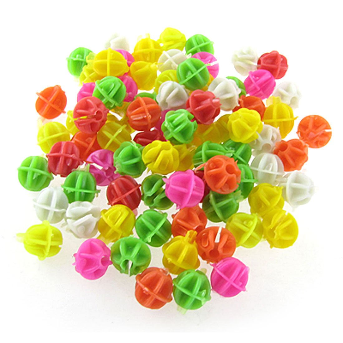 Bicycle Spoke Colorful 0.55" Diameter Beads Decor 80 Pcs Amazon.co.uk