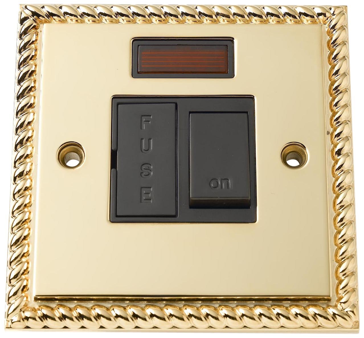 Merriway BH02754 Switched Spur With Neon Georgian Brass -1 Pcs