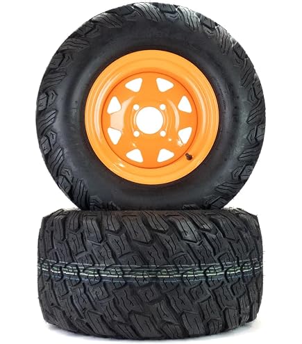 Amazon.com : (2) Aggressive Tire Assemblies 26x12.00-12 Fits Scag