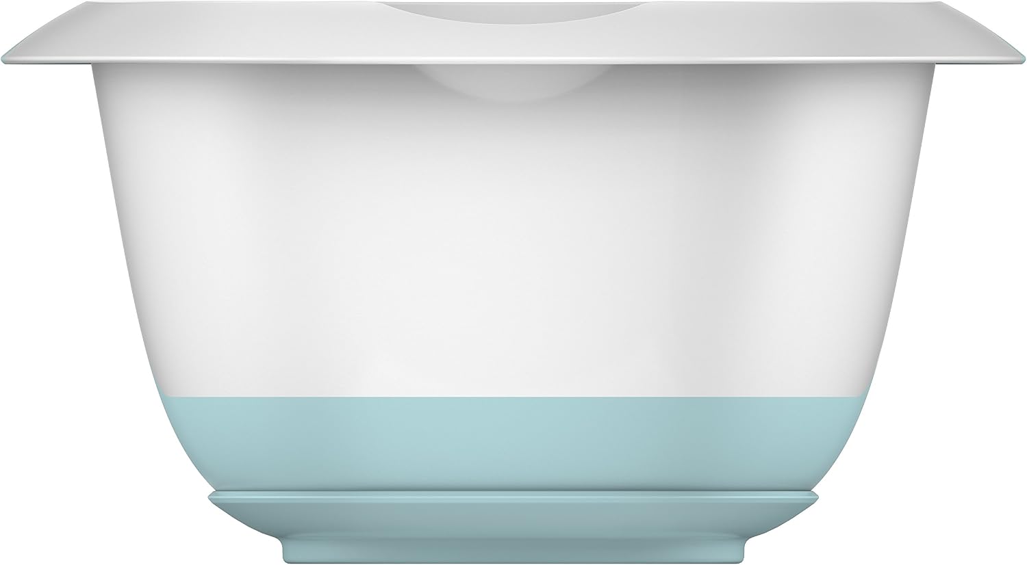keeeper Mixing Bowl with Suction Cup and Non-Slip Surface, BPA-Free Plastic, 3.5 Litre, Mariella, Mint Green/White - Image 3