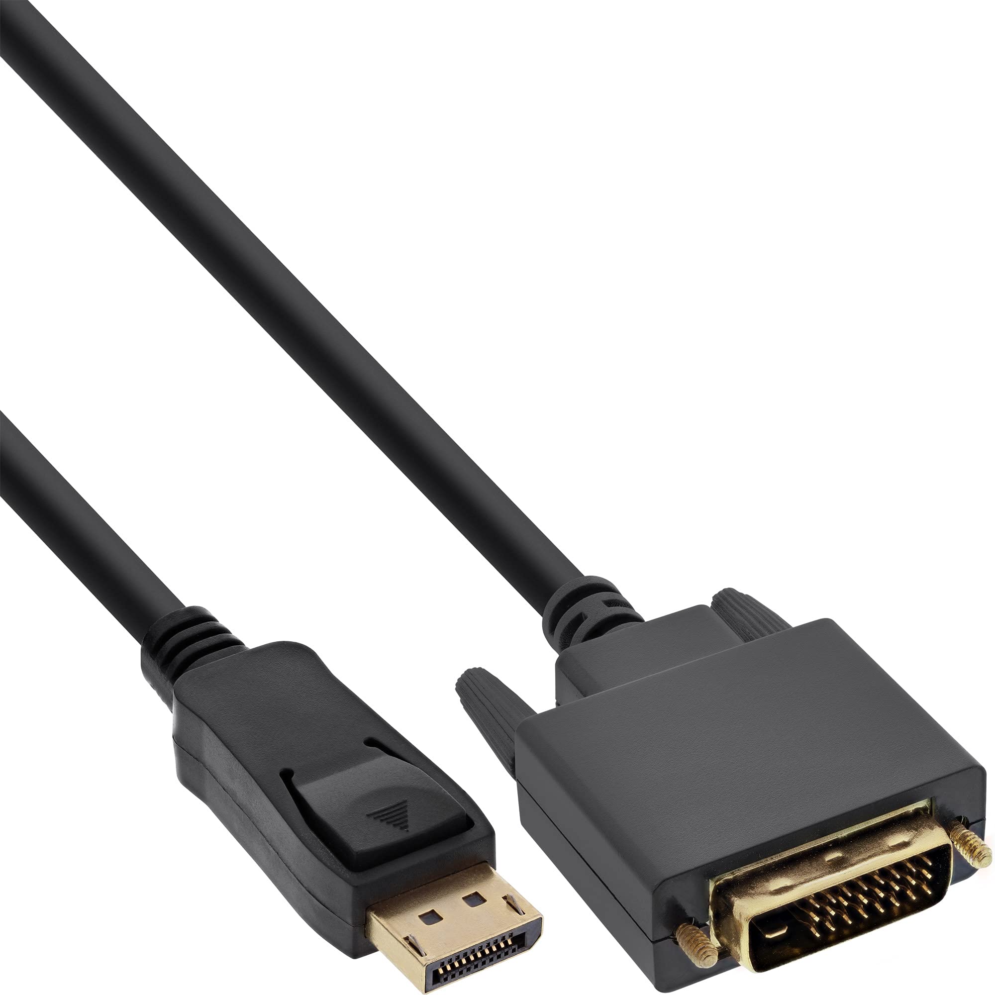 InLine® 17117 DisplayPort to DVI Converter Cable 0.3 m Black