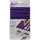 Wilton 2115-0229 Spoon-Shaped Silicone Candy Mold, Purple