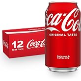 Coca-Cola Soda Soft Drink Fridge Pack Cans, 12 fl oz, 12 Pack | Carbonated drink with classic cola flavor