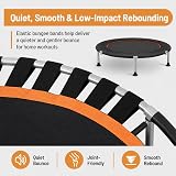 Panana Foldable Mini Trampoline 48 Inch Fitness Rebounder 150kg Capacity view 3