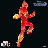 Marvel Legends Series Human Torch Action Figure Red 6-Inch Hasbro view 8