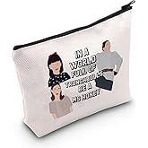 POFULL Movie Inspired Gifts In a World of Trunchbulls be a Ms. Honey Zipper Pouch Bag Fan Gift (MS HONEY bag)