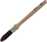 CORAL 18mm Round Sash Paint Brush – Firm Pointed Finish FSC Wood