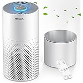 Afloia Humidifier and Air Purifier in One, Air Purifier and Humidifier Combo for Home, 22dB| 7 Colors Light Air Purifiers 2 in 1, Quiet Air Cleaner Removing 99.99% Smokers Odor and Pollen for Bedroom