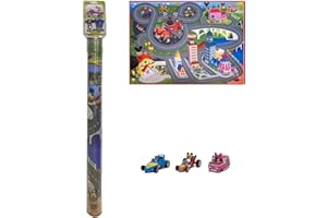 Gertmenian Disney Rug Boys Girls Childrens Bedroom Decor Kids Home Room Toys Bedding Games Area Carpet, 3x5 Small, Mickey Mouse Play Mat