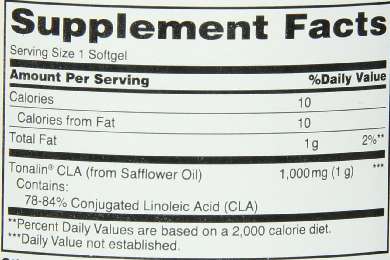 MET-Rx CLA Tonalin 1000 Supplement, Supports Weight Loss and Toning, 90 Softgels: Health & Personal Care