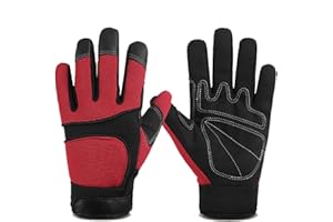 EXCEREY Kids Sport Gloves Cycling Gloves Full Finger MTB Gloves for Cycling Climbing Riding Biking Outdoor Sports