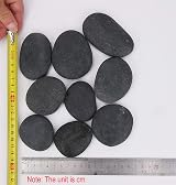 Hisredsun 21 Pcs 3-4 inch Painting Rocks Smooth Large Pebbles for Craft view 3