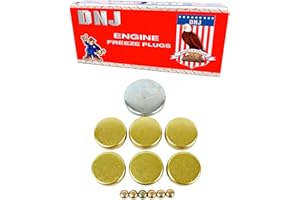 DNJ FPS4160 Brass Freeze Plug Set for 1997-2016 Ford, Lincoln E-150, E-150 Club Wagon, E-150 Econoline 5.4L V8 16V SOHC 330cid