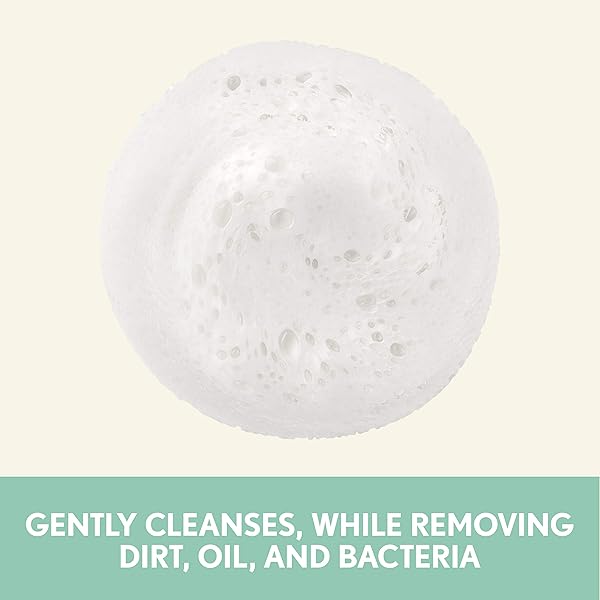 AVEENO CLEAR COMPLEXION FOAMING OIL-FREE FACIAL CLEANSER WITH SOY EXTRACT & 0.5% SALICYLIC ACID, ACNE TREATMENT FACE WASH FOR ACNE-PRONE SKIN, SULFATE-FREE & HYPOALLERGENIC, 6 FL. OZ