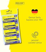 Online double-sided pen ink cartridges 4-pack royal blue universal refills view 8