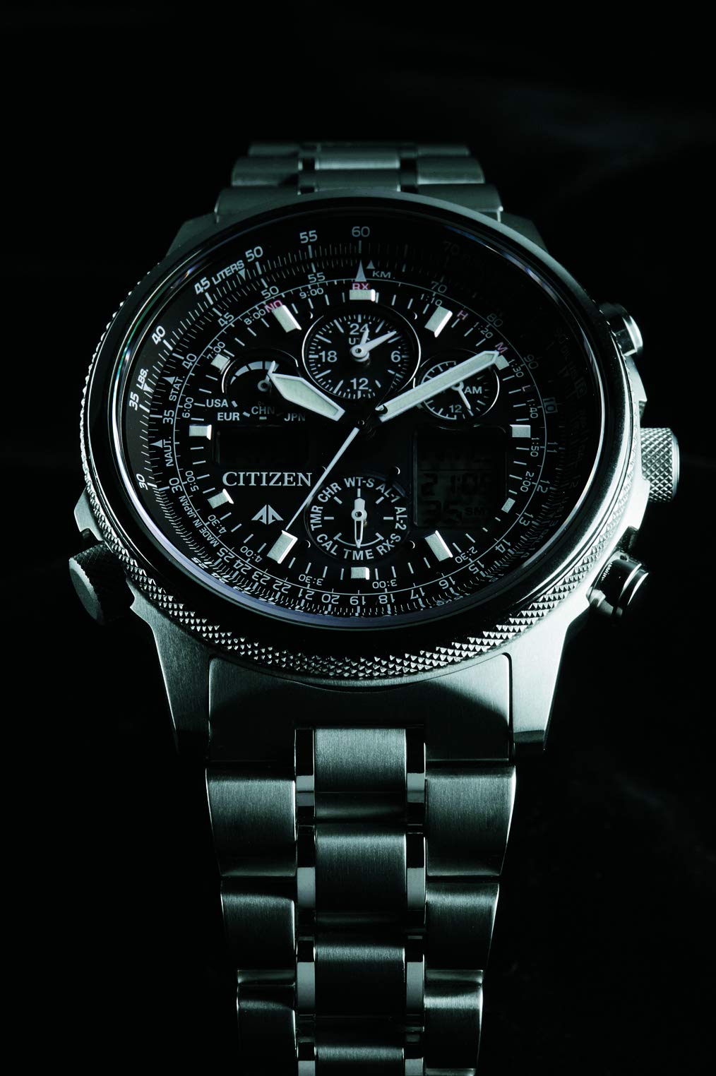 CITIZEN ProMaster Eco-Drive radio chronograph PMV65-2271 men's watch