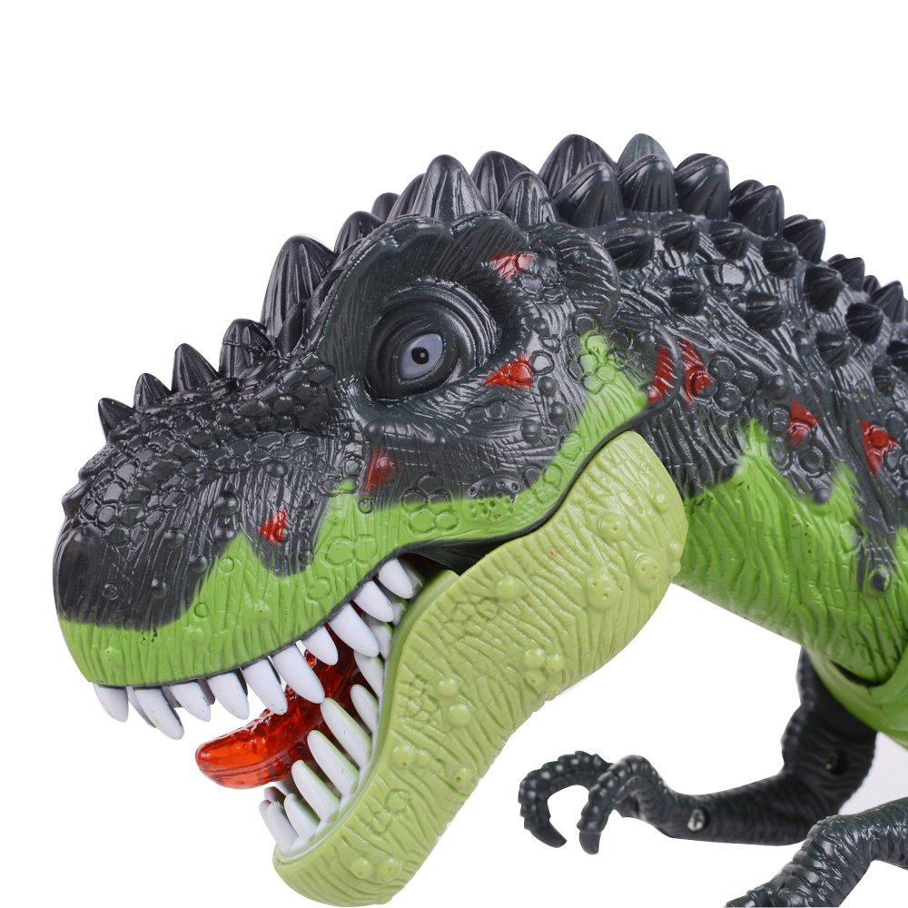 Ovovo Dinosaur Robot Toy for Boys Girls Large Size Walking Dinosaur Toy with Light and Sound, Real Movement.