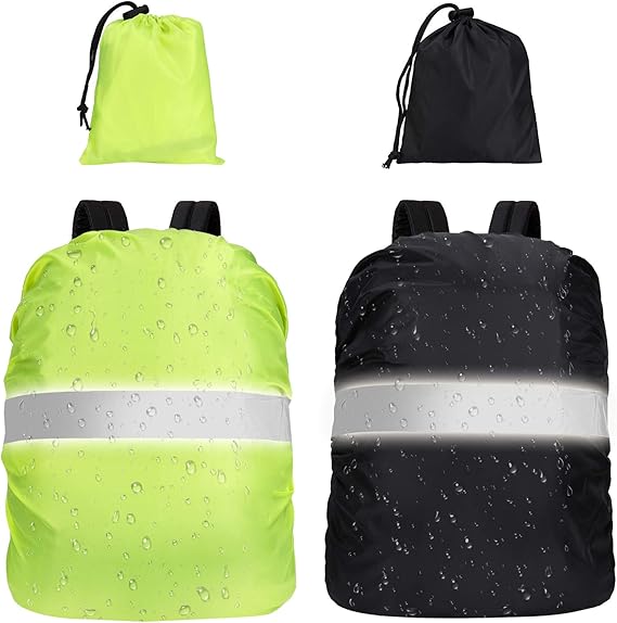 Waterproof Backpack Rain Cover Reflective Rucksack Covers with