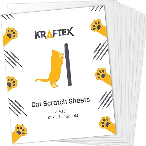 Scotch Anti Griffes Pour Chat 8 Feuilles Anti Griffes Pour Dissuader Votre Chat De Griffer Vos Meubles Scotch Pour Apprendre A Votre Chat A Ne Pas Griffer Votre Canape Votre Lit Votre Moquette Amazon Fr
