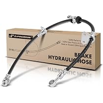 A-Premium Front Passenger Brake Hose - Fits 1996-2000 Honda Civic 1.6L, DOT Certified, OEM Replacement