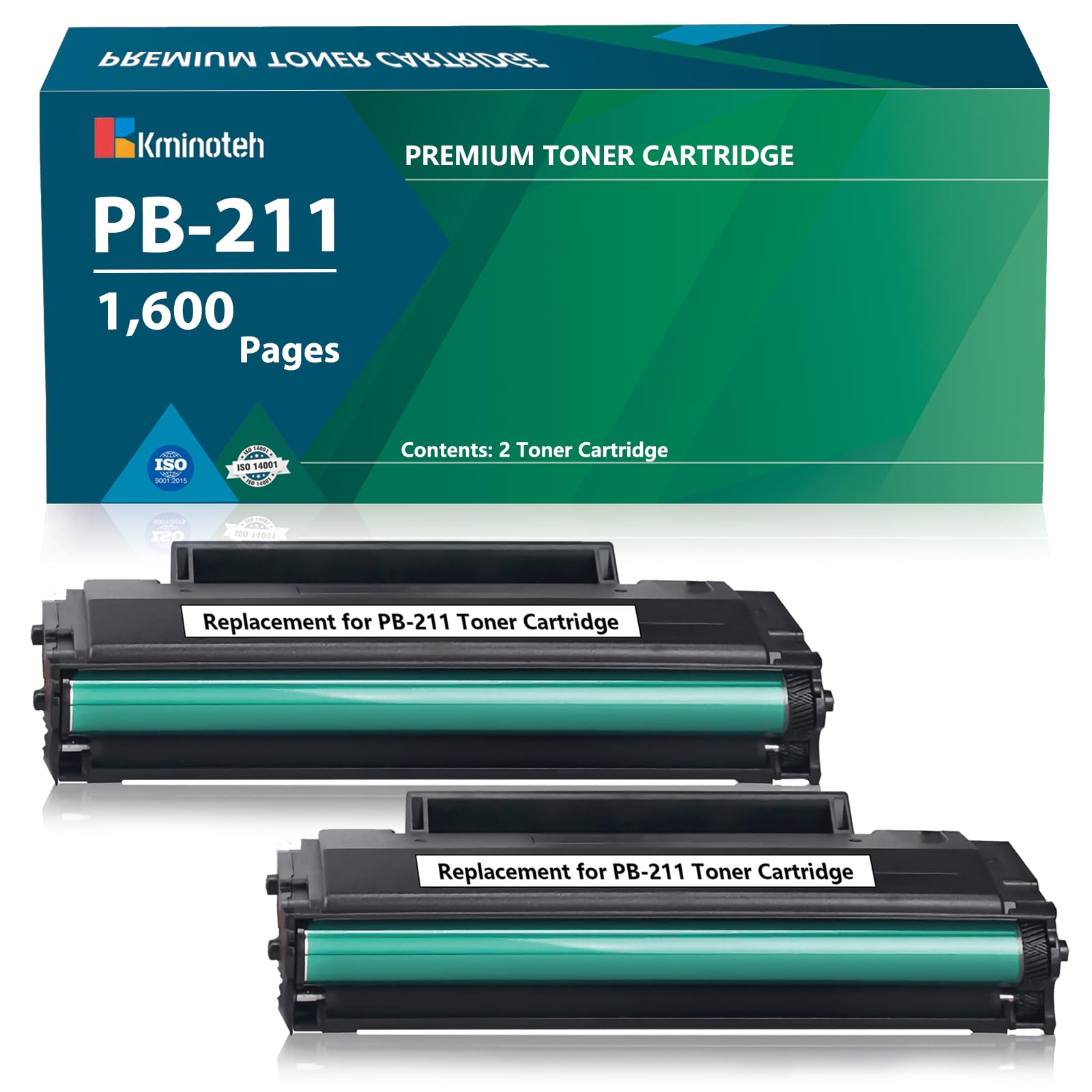 Photo 1 of ****UNTESTED/ UNKNOWN CATRIDGE TONER AMT**** PB-211 Toner Cartridge Compatible for Pantum PB-211 PB211 PB-211E PB211EV Work with Pantum P2502W P2500W M6552NW M6550NW M6600NW M6602NW Printer Series (2 Pack, 1600 Pages)