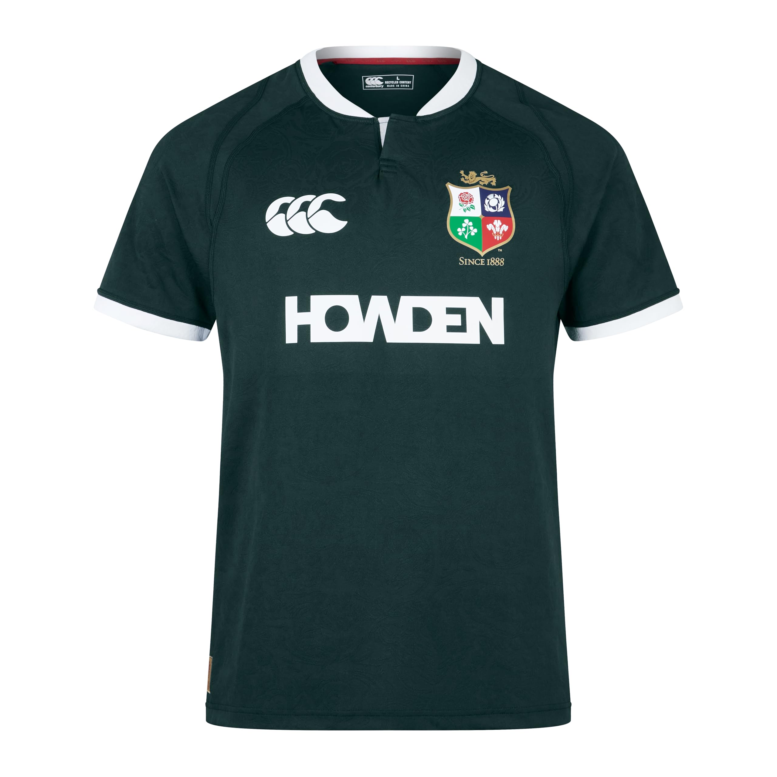 Canterbury Adult Unisex British & Irish Lions Replica Training Rugby Jersey | Official British & Irish Lions Licensed Product Technical Rugby Jersey, Scarab, M