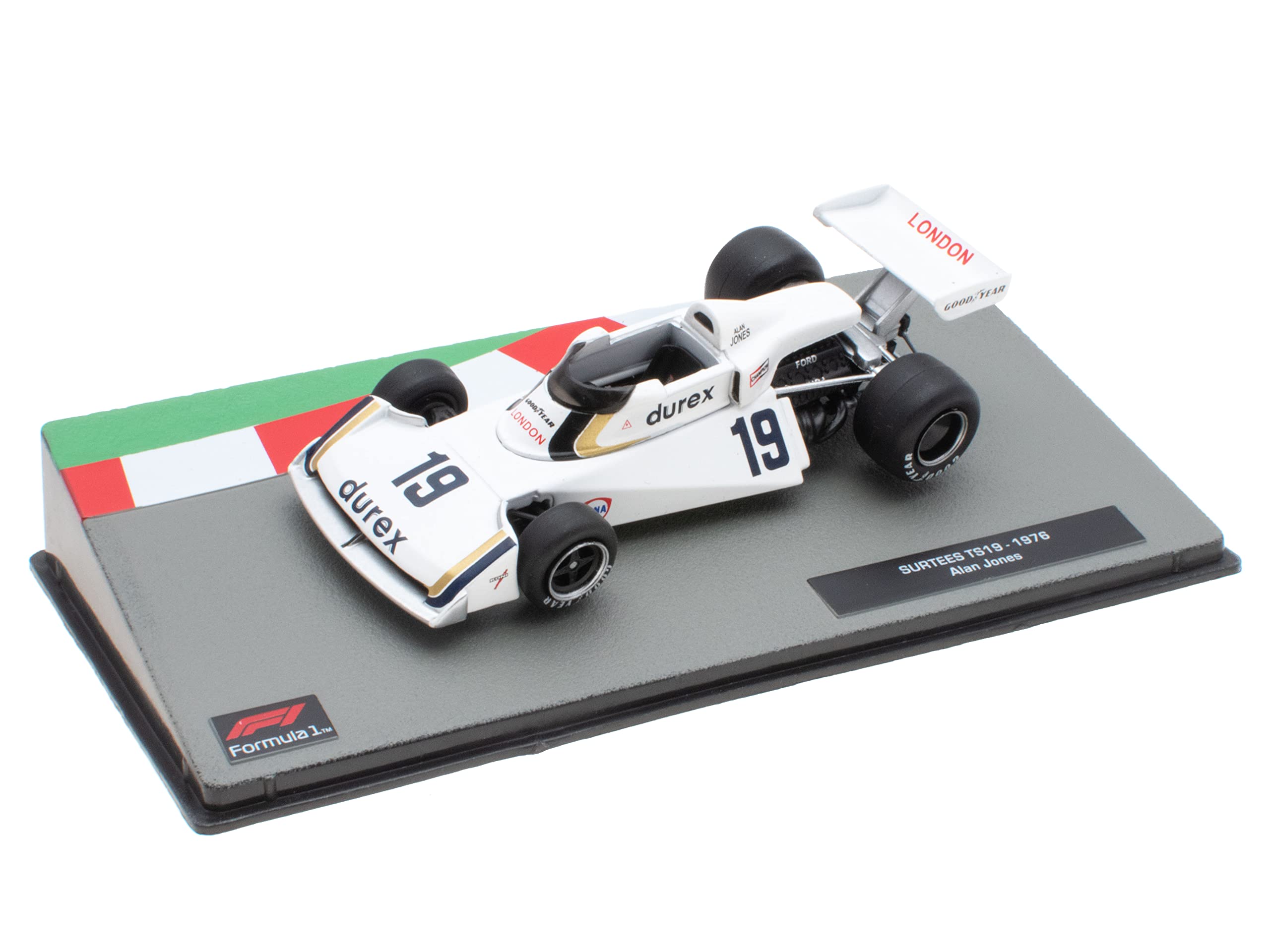 OPO 10 - Miniature car Formula 1 1/43 compatible with SURTEES TS19 - Alan Jones - 1976 - FD176
