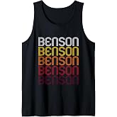 Benson, NC | Vintage Style North Carolina T-shirt Tank Top