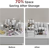 DancesCat Makeup Organizer Large 7 Compartments 2 Drawers ABS Vanity Storage view 7