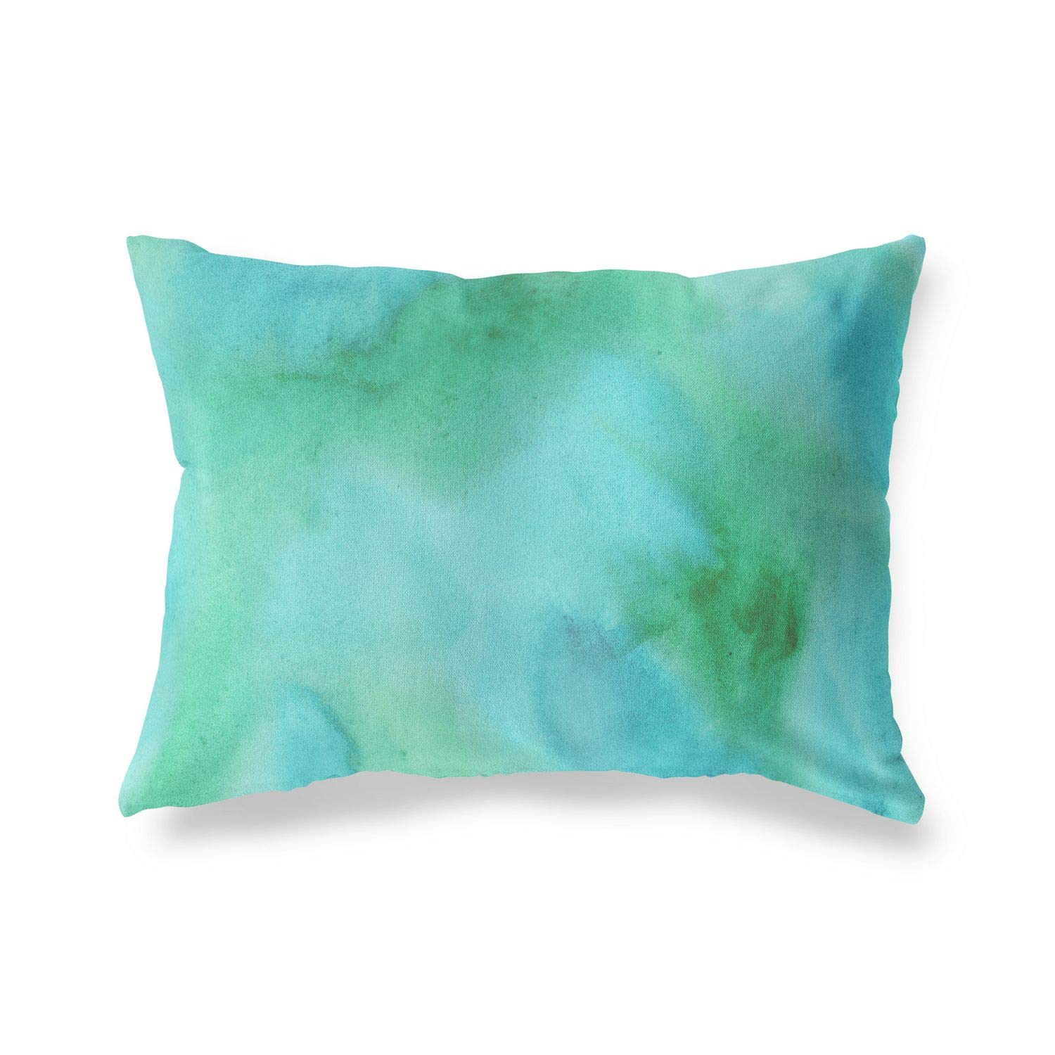 Bonamaison Decorative Cushion Cover Watercolor Theme, Throw Pillow Covers, Home Decorative Pillowcases for Livingroom, Sofa, Bedroom, Size:35x50 Cm - Designed and Manufactured in Turkey