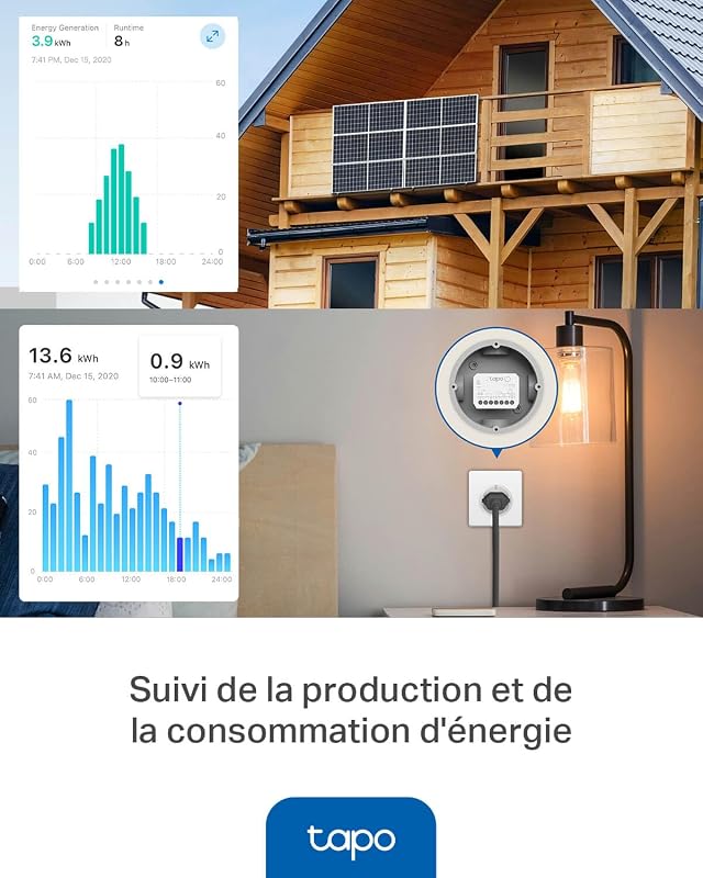 Interrupteur Volet Roulant Connecté Matter, Contacts Secs 10A S110E