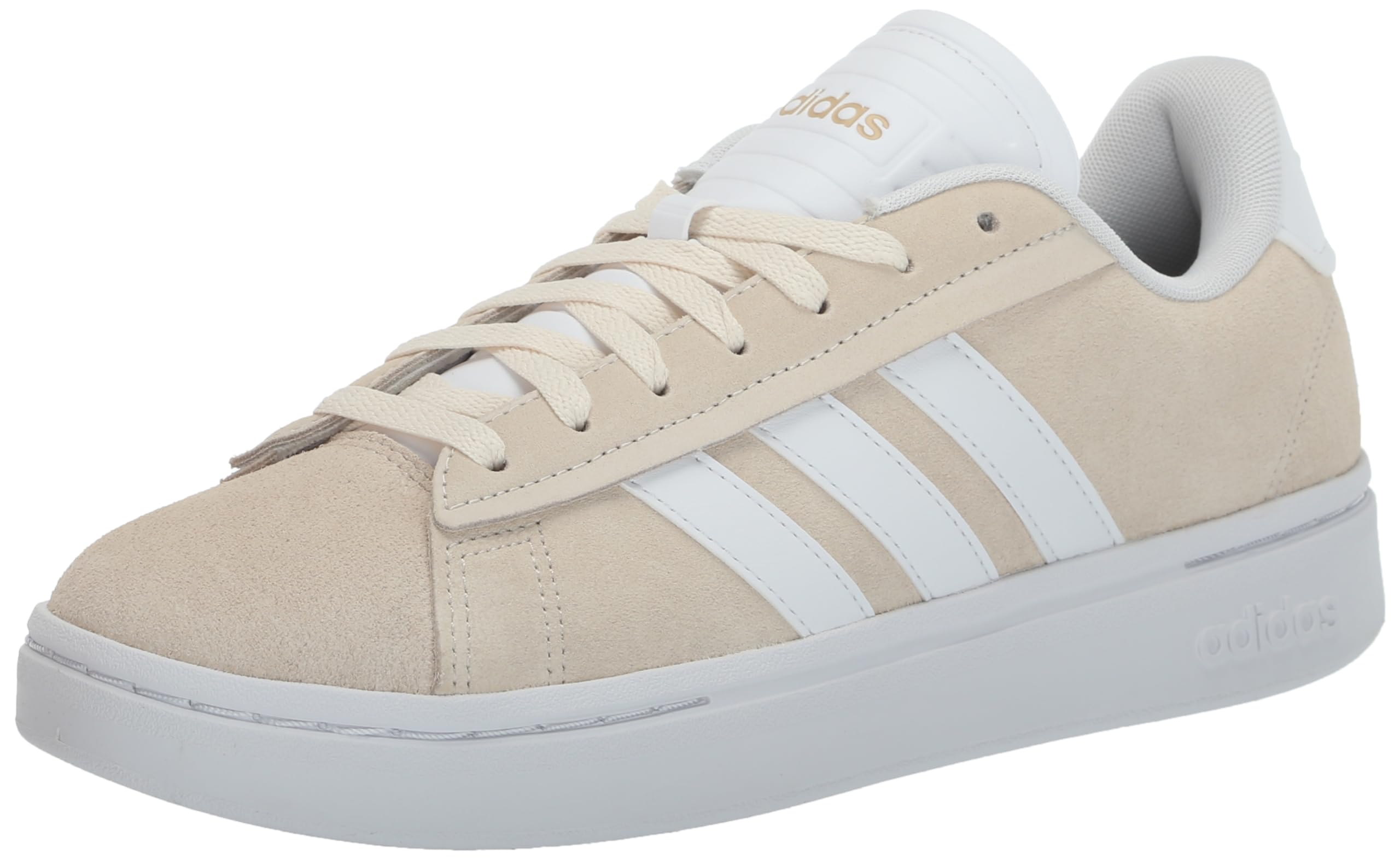 Photo 1 of adidas Women's Grand Court Alpha Sneaker, Wonder White/White/Magic Beige, 11