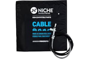 NICHE Speedometer Cable for Suzuki Quadrunner 250 LT4WD King Quad 300 LTF4WDX 34910-19B12 34110-19B22 1987-1998