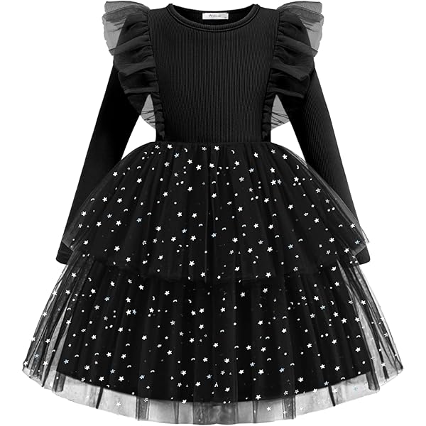 Amazon.com: Arshiner Toddler Baby Girls Tutu Dress Long