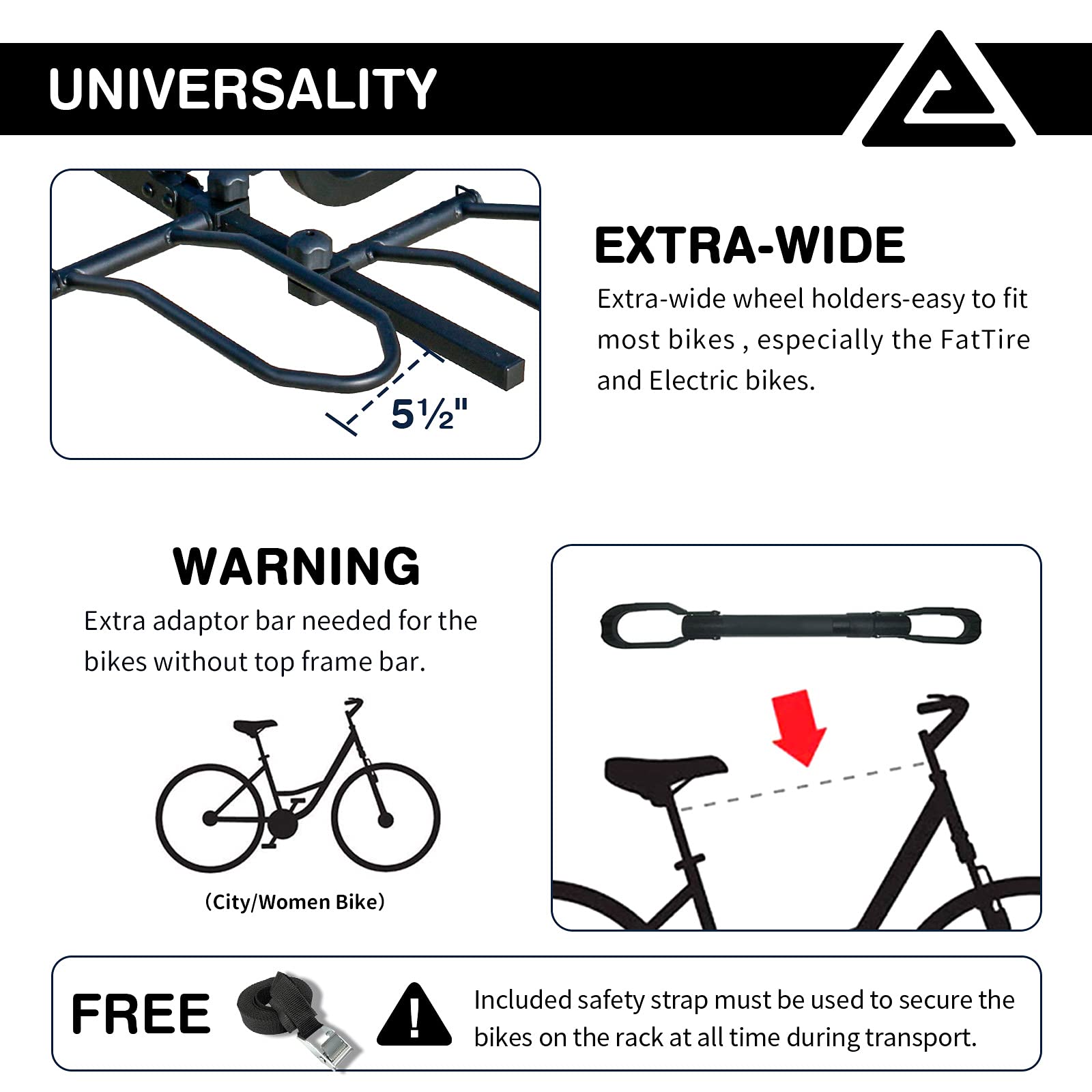 Pin On Bike Rack Mua Leader Accessories 2-Bike Platform Style Hitch Mount Bike Rack ...
