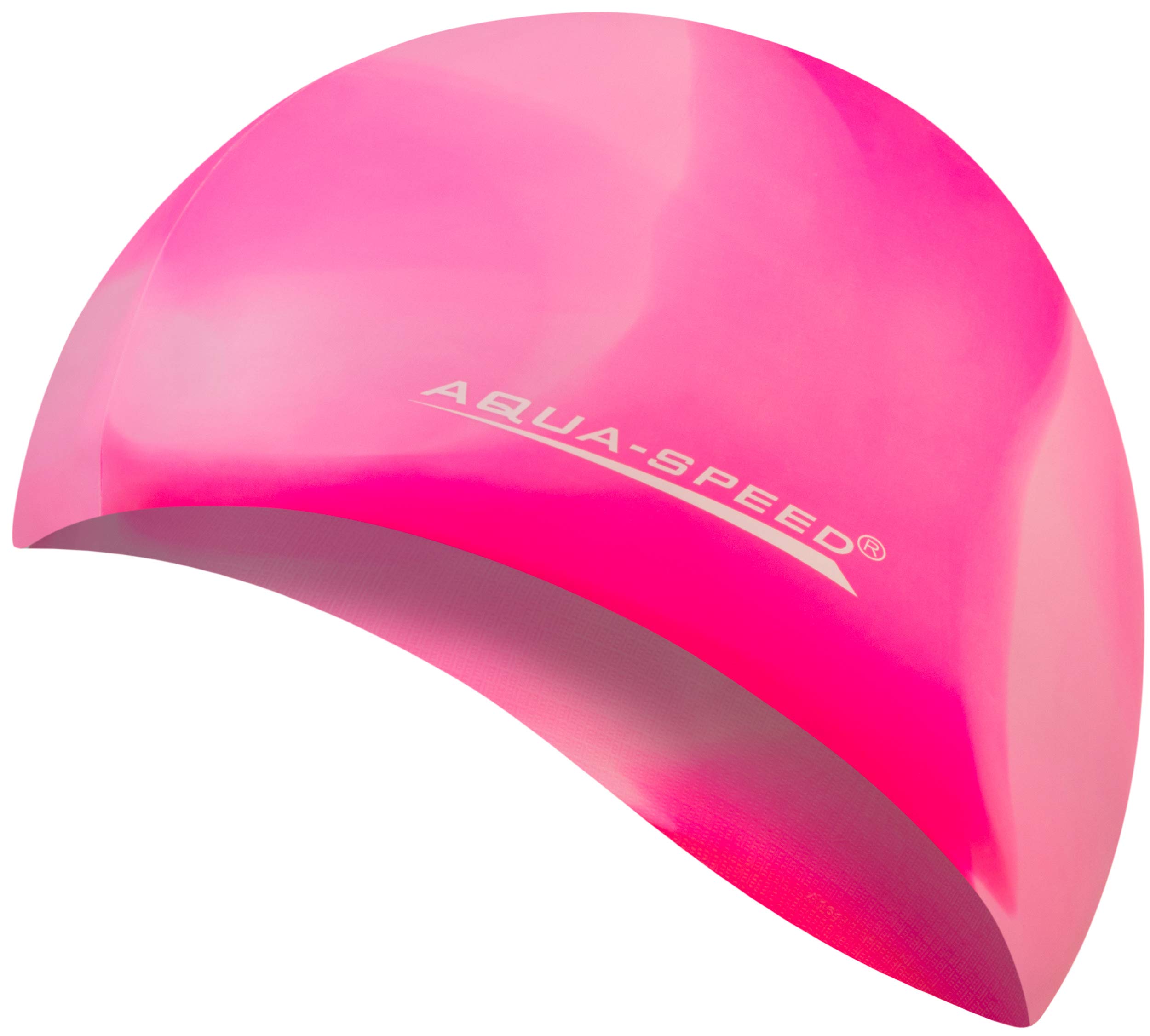 Aqua Speed BUNT Colourful swim cap + microfibre towel | adult | child | swimming cap | silicone | tearproof | waterproof | 13. colourful / 99