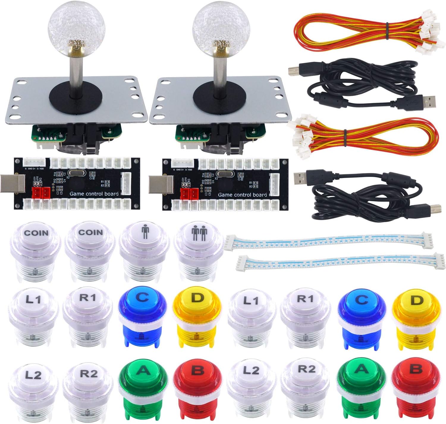 Replacement Parts Collectibles Game control board Arcade Joystick DIY