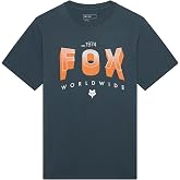 Fox Racing Men's Men's Block 195 Orig Short Sleeve Tee