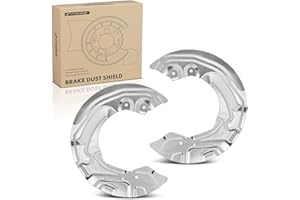 A-Premium Front Side Brake Dust Shield Compatible with Select BMW Models - 323i 2006-2011, 325i 2006, 328i 2007-2013, 328xi 2