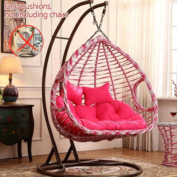BLSTY Doppel Hängende Ei Stuhl Hängesessel Sitzkissen, Atmungsaktivem