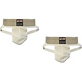 SafeTGard Adult Athletic Supporter in White (No Pouch) - 2 Pack!